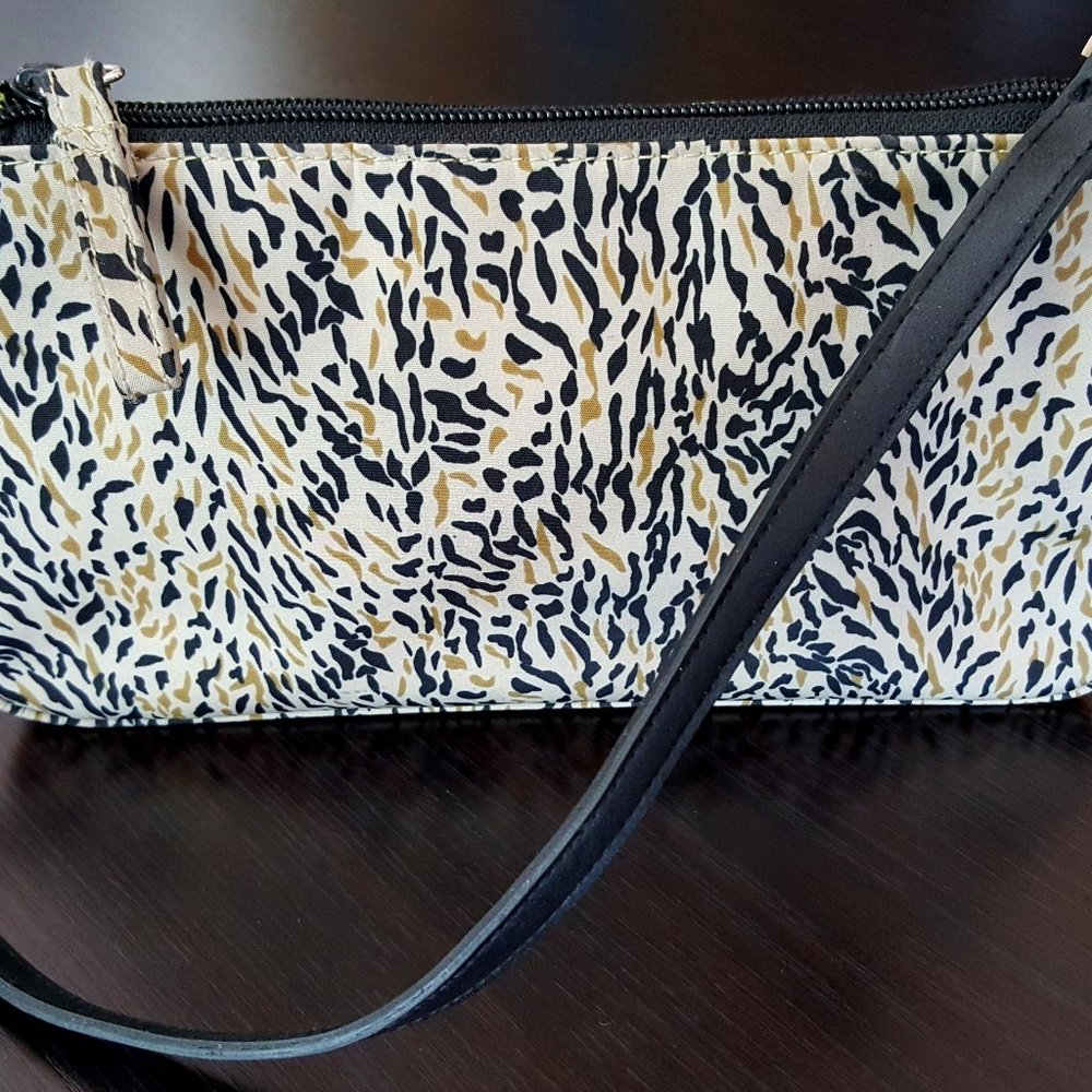 Camouflage Camo Shoulder Bag Lime Green Lined Purse Bag by Preston & York